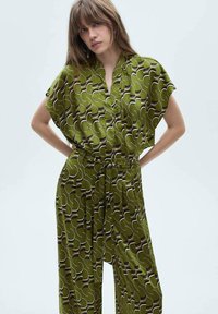 Mango Overall / Jumpsuit - green