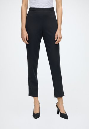 BOSS, TILUNA - Nohavice - dark blue