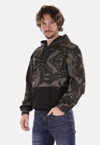 EA7 Emporio Armani Felpa con cappuccio - nero