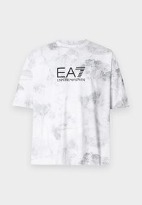 Print T-shirt - fancy star white