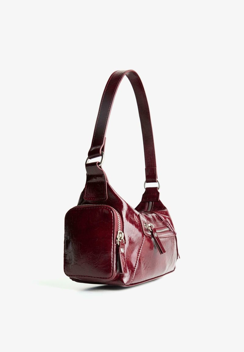 Bershka Borsa a mano bordeaux