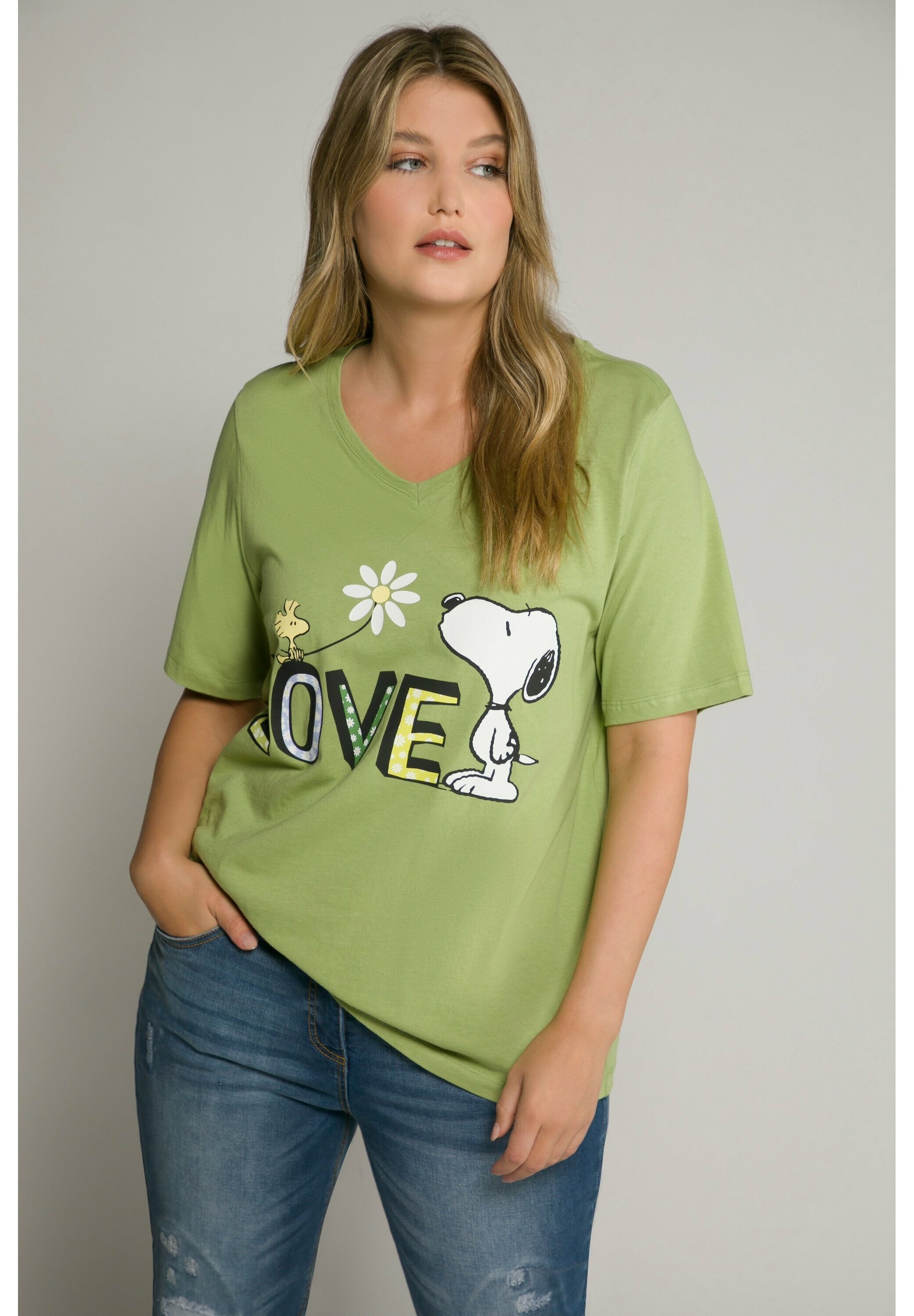 Ulla Popken SNOOPY - Print T-shirt 