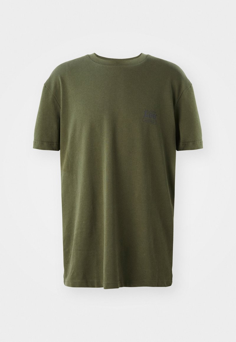 Lee T-shirt print groen