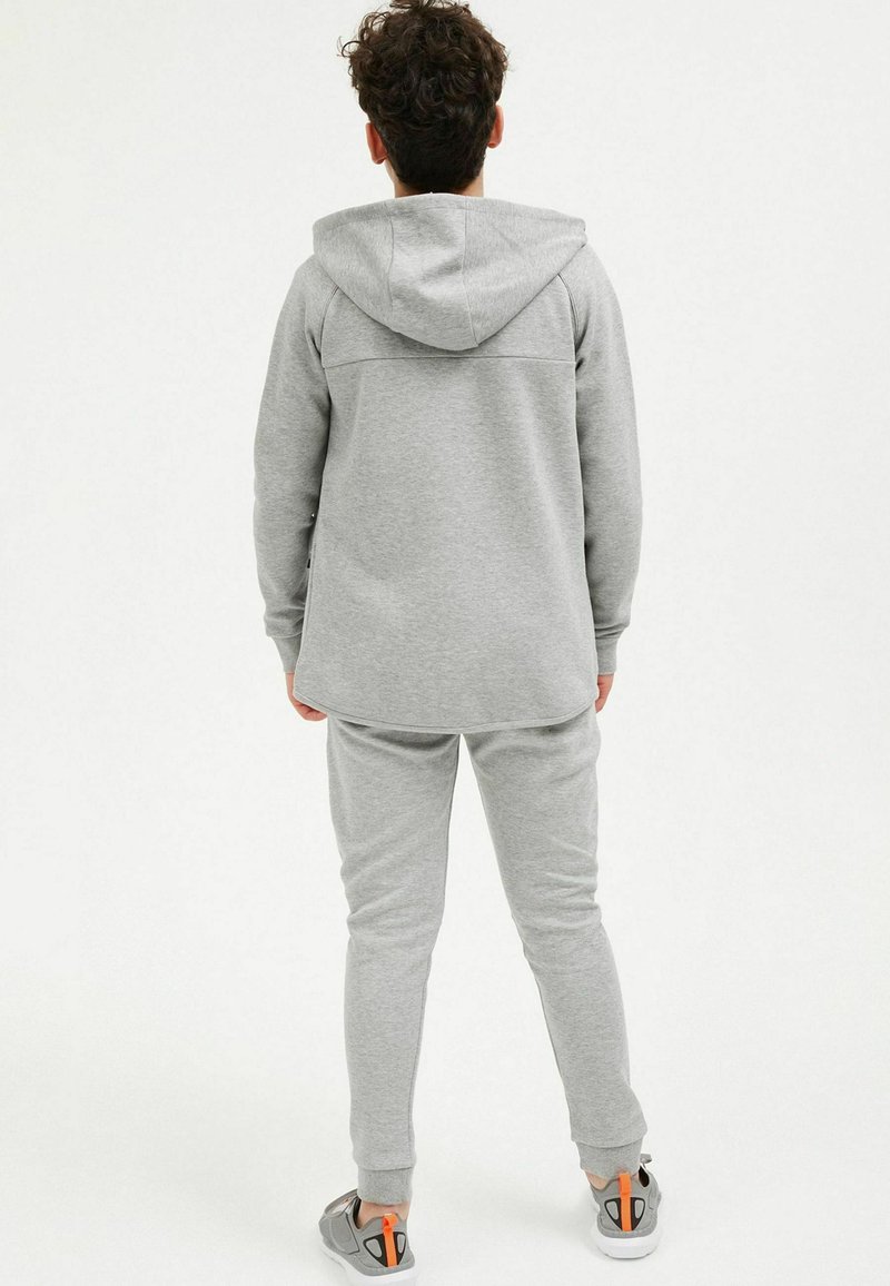 Next PREMIUM RICH - REGULAR FIT - Sweat zippé - grey marl/gris