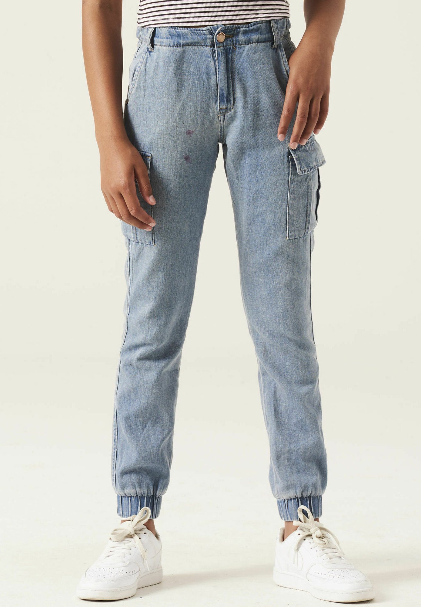 Garcia Jeans Tapered Fit - denim blue 