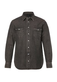 LONG SLEEVE KENT COLLAR MODERN FIT - Vapaa-ajan kauluspaita - dark brown