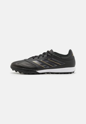 adidas Performance COPA PURE 2.0 LEAGUE TURF - Rasen-Fußballschuhe - core black/gold metallic
