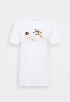 TEE FOOD SHOESHI - Printtipaita - white