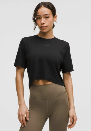 lululemon SWIFTLY HIGH-LOW CROPPED - Top - black
