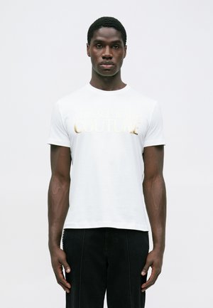 LOGO - Triko s potiskem - white/gold-colored