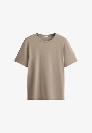 OYSHO, T-shirt con stampa - grey