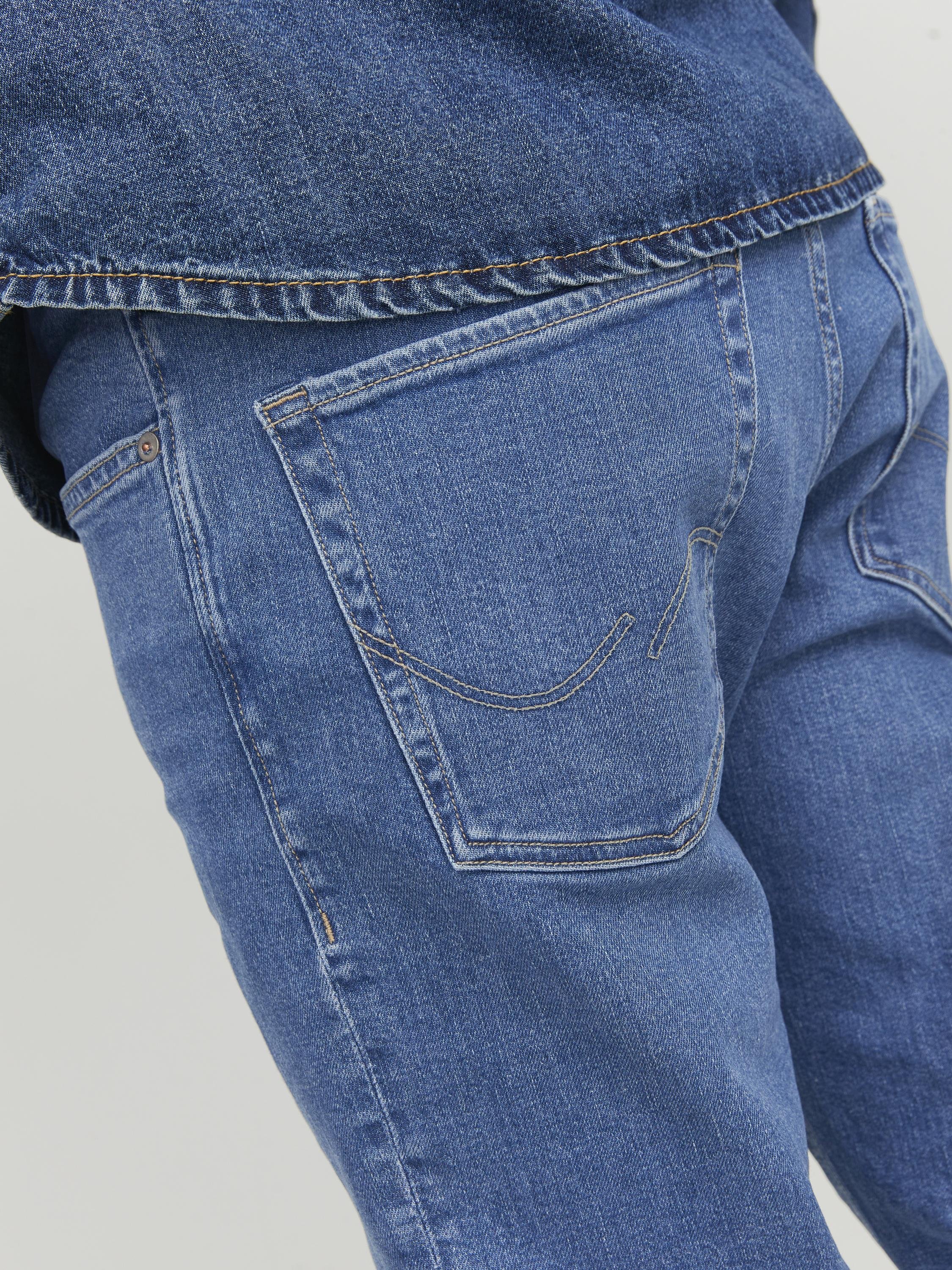 Jack & Jones Mike - Straight leg jeans - blue denim - Zalando