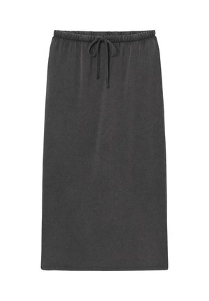 Promod, JUPE MIDI EN JERSEY - Jupe crayon - gris