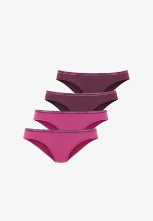 LASCANA, SLIP 4 PACK - Slip - aubergine pink