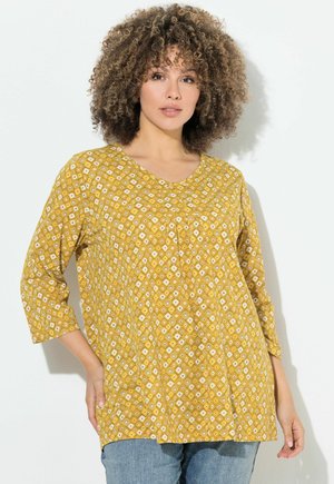 A-LINIE, V-AUSSCHNITT, 3/4-ARM - Tuniek - mocha brown