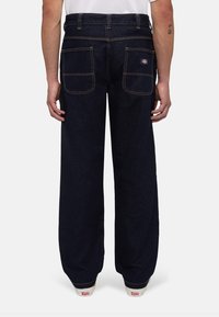 Dickies MADISON DOUBLE KNEE - Vaqueros cargo - rinsed
