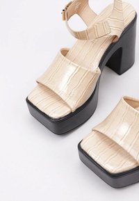LIMMA VARNISHED - Sandales à talons hauts - beige