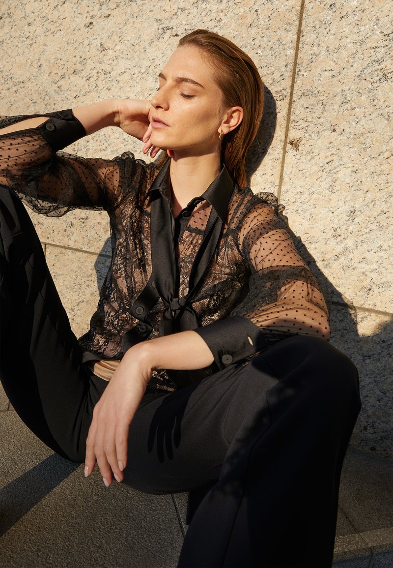 Damen Bekleidung | CO|TE MARLENE SHIRT 2 IN 1 Bluse black/schwarz - TY12513 Damen Bekleidung | CO|TE MARLENE SHIRT 2 IN 1 Bluse black/schwarz - TY12513