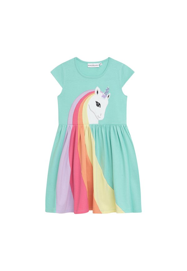 Jerseykleid - turquoise