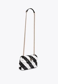 Kurt Geiger London SEQUINS MEDIUM KENSINGTON - Borsa a tracolla - blk white