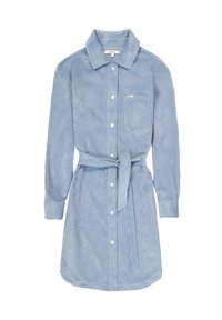 Garcia Vestido camisero - faded denim