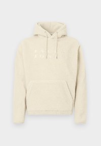 Κρέμα χρώματος φούτερ από σοφίτα με μπροστινή τσέπη και διακριτό λογότυπο "Jack & Jones" ανάγλυφο στο στήθος.