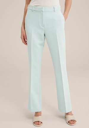 WE Fashion Pantalon classique - mottled light green