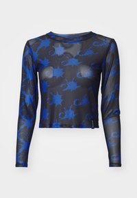 STRIP DIGI - Majica z dolgimi rokavi - blue/black