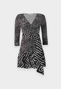 HEATHER DRESS - Jerseyjurk - bakit black