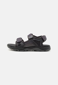 Jack Wolfskin - TARACO BEACH UNISEX - Pohodni sandali - black Miniaturna slika 1