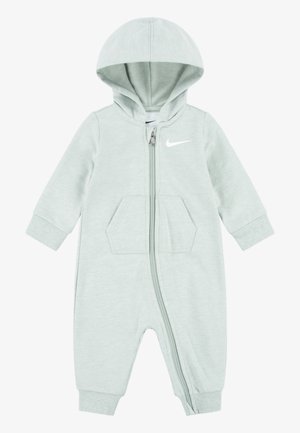 ESSENTIALS HOODED COVERALL UNISEX - Jumpsuit - mica green heather
