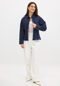 MARKED WAIST - Camicia - dark blue