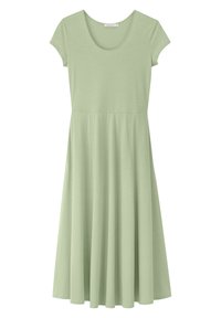 hessnatur Jerseyklänning - green