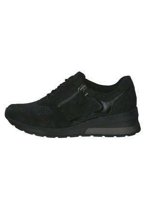 Waldlaufer 934806 H-Alea Veterboot zwart antraciet shine met artikelnummer 934806-201-771 verkrijgbaar bij Beurskens schoenmode