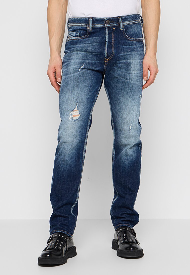 Diesel Straight leg jeans blauw