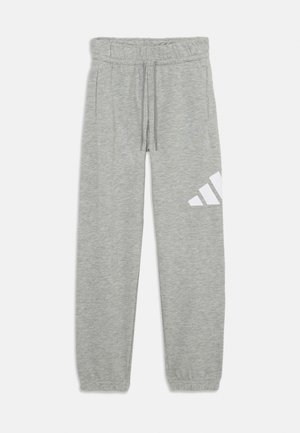 ESSENTIALS PANTS UNISEX - Pantaloni de trening - medium grey heather/white