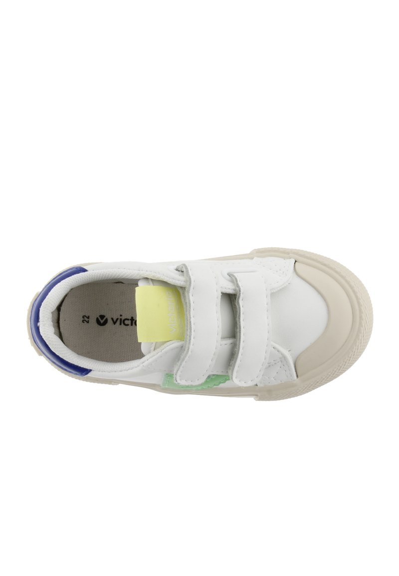 Victoria Sneaker Bambini Effetto Pelle Con Logo E Strappo - Comode E Facili Da Indossare, Design Divertente - Foto 14