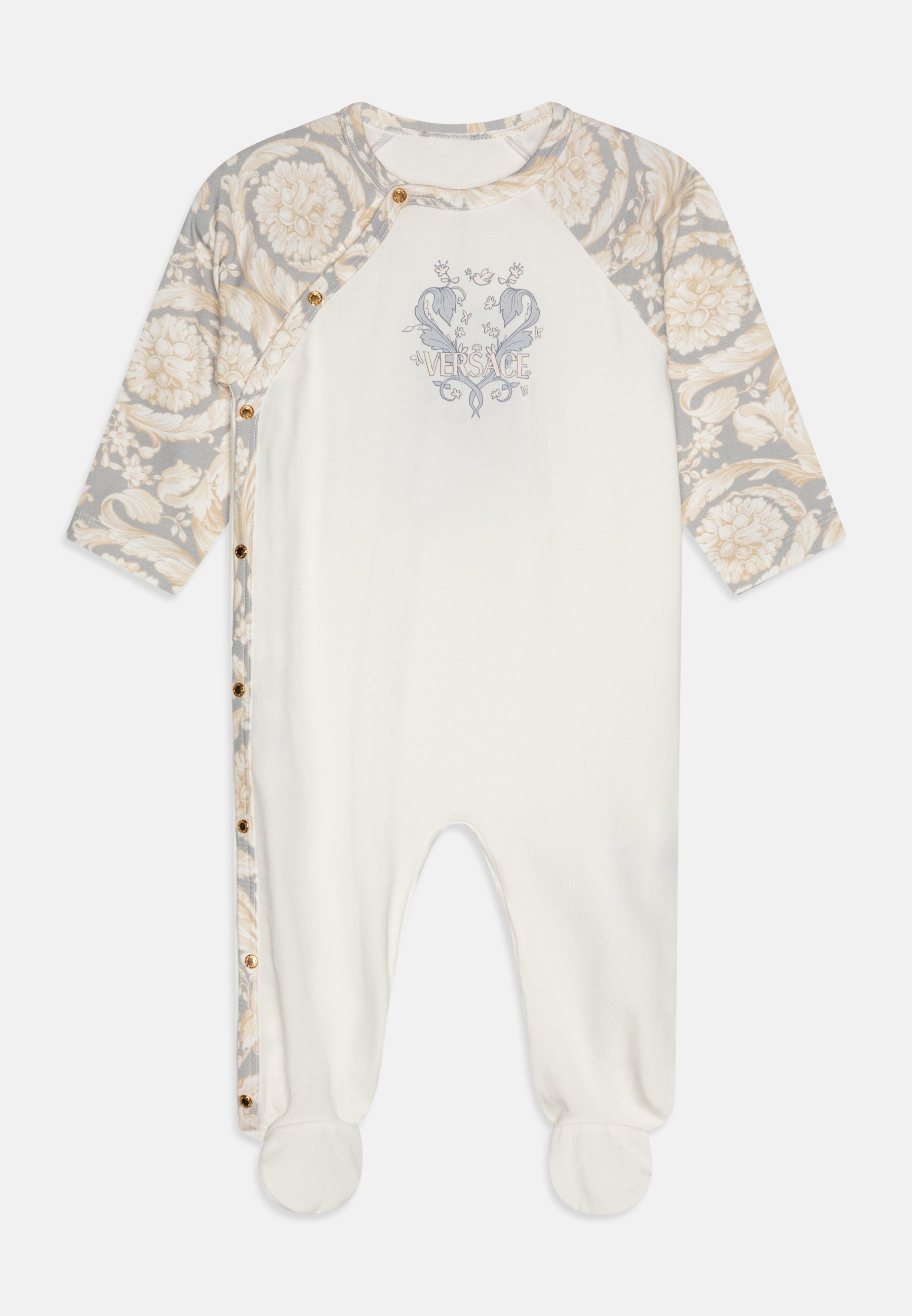 Versace BABY WITH FEET BAROCCO NEWBORN LOGO PRINT UNISEX Sleep