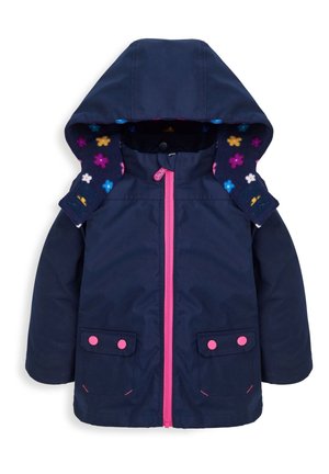 JoJo Maman Bébé Regenjacke / wasserabweisende Jacke - navy