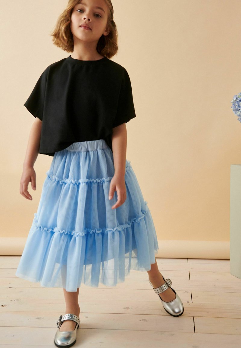 Next REGULAR FIT - A-Linien-Rock - blue