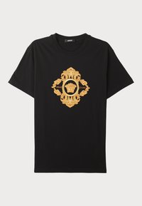 ARCHITECTURAL BAROCCO CREST EMBROIDERY - T-shirt imprimé - black