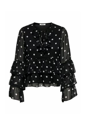 ONLY, TOP ONLNOVARA TOP - Blouse - black