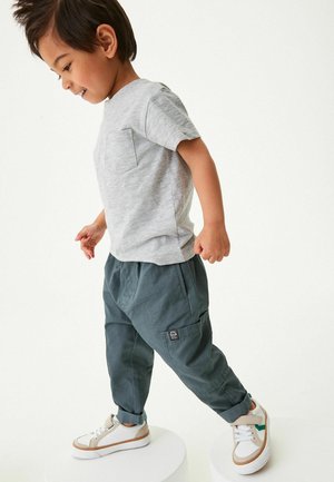 BAGGY SIDE POCKET PULL ON - Pantalon cargo - navy blue
