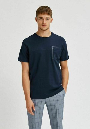 INTERLOCK - T-shirt print - navy blazer
