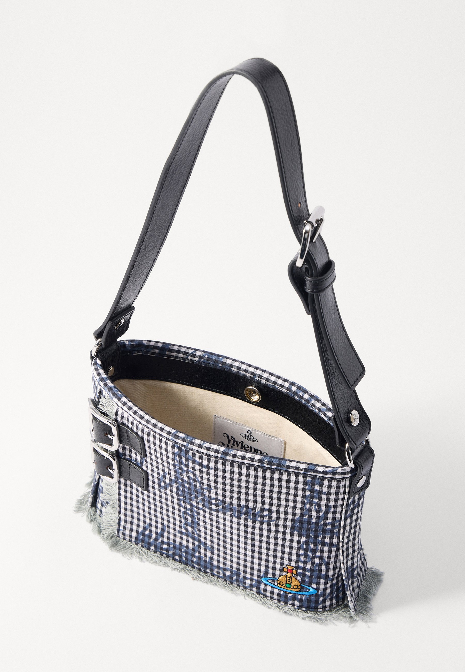 Vivienne Westwood HEATHER SHOULDER BAG - Handbag - black