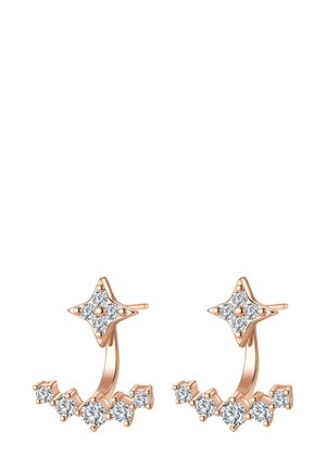 STAR JACKET - Ohrringe - rose gold-coloured