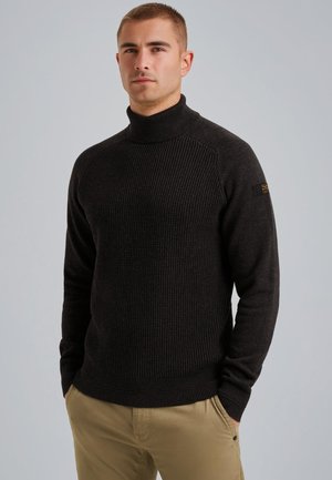 Strickpullover - dark grey melee