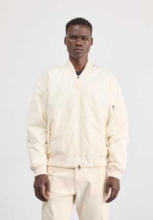 Bomber bunda - white dune