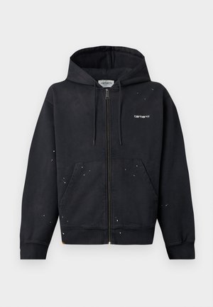 Carhartt WIP, HOODED PAINTER JACKET - Φούτερ με κουκούλα - black