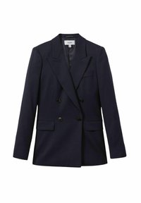 Reiss REGULAR FIT - HALLIE TEXTURED DOUBLE BREASTED - Žakete - navy